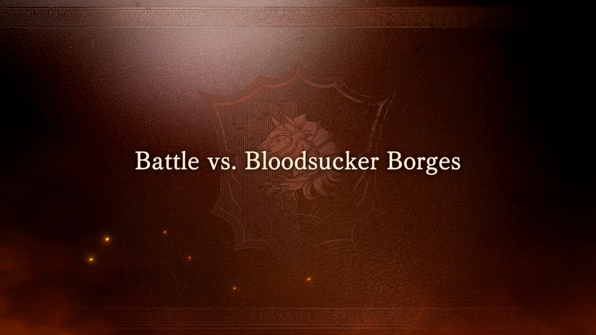 PriestessOrchel's tweet photo. The over the top titles for the Dietrich solo battle hunts are so goofy I love it. https://t.co/hDMmZ1VxVg