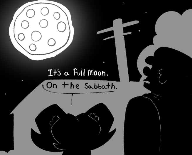 RedDrawsStuff's tweet photo. night of the pizza bear #frickbears3 https://t.co/mMqwBBW0Um