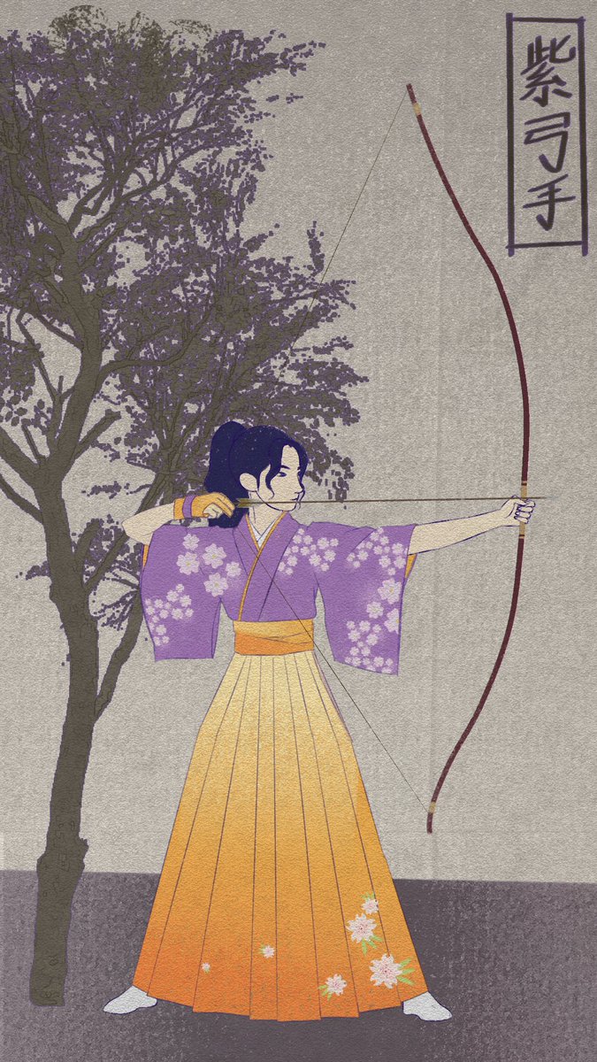 h0l0h4lu's tweet photo. Kate Bishop the Purple Archer https://t.co/vDOgHVjZUf