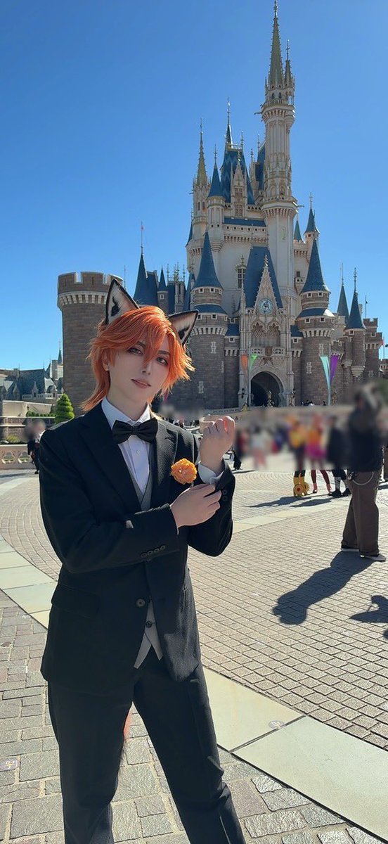 kakunoshinocchi's tweet photo. インパ！🦊🐱🏰
#Dハロ仮装2026 https://t.co/eAOXZakYtc