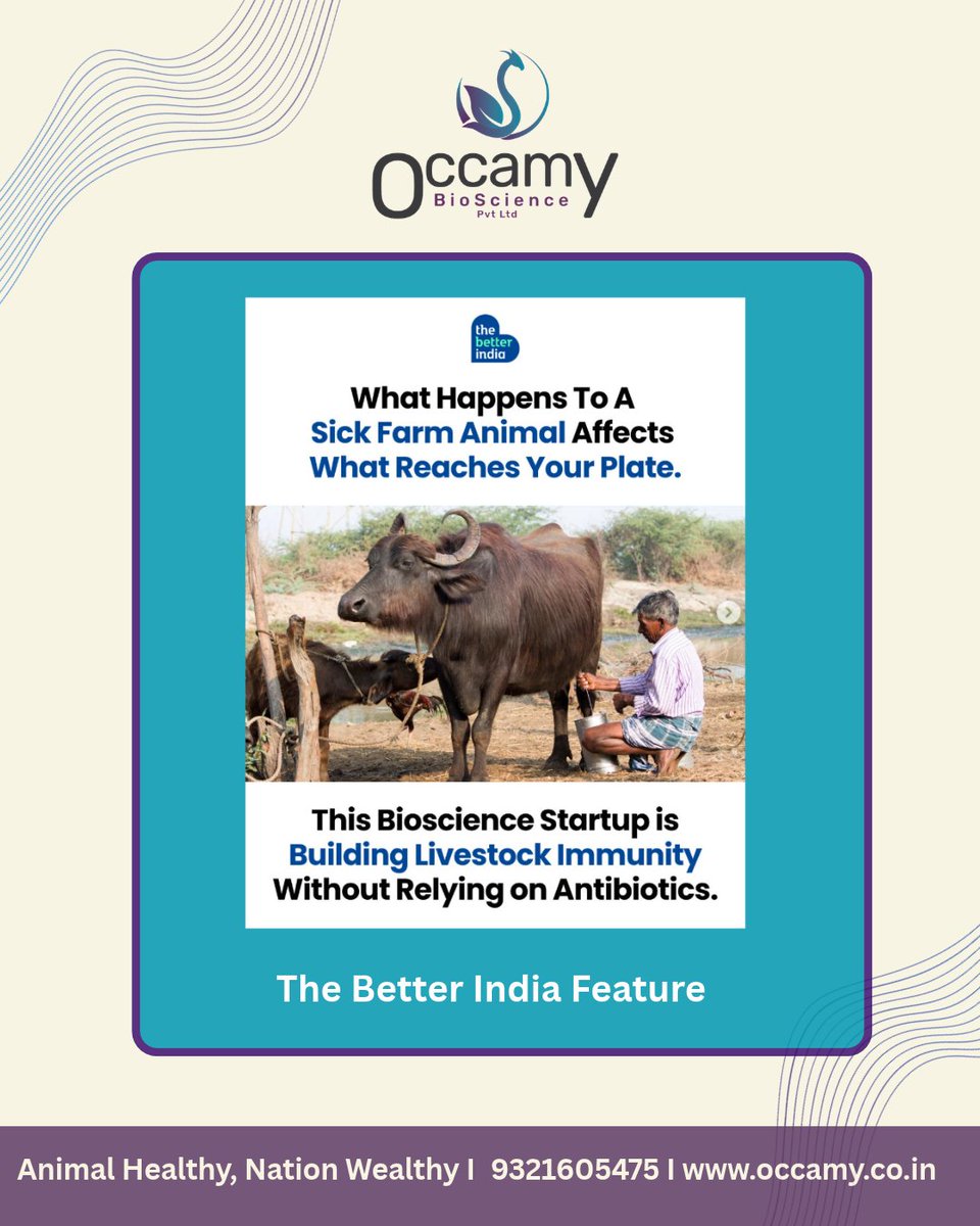 occamy_nutra's tweet photo. Occamy’s #innovation reaches wider #platforms!
Featured on @NITIAayog  Frontier Tech Repository and @thebetterindia  main Instagram page, highlighting our work.
Grateful to @wep_community and @annaroy9 ma’am for connecting us with this #opportunity! https://t.co/qN2MW5HKms
