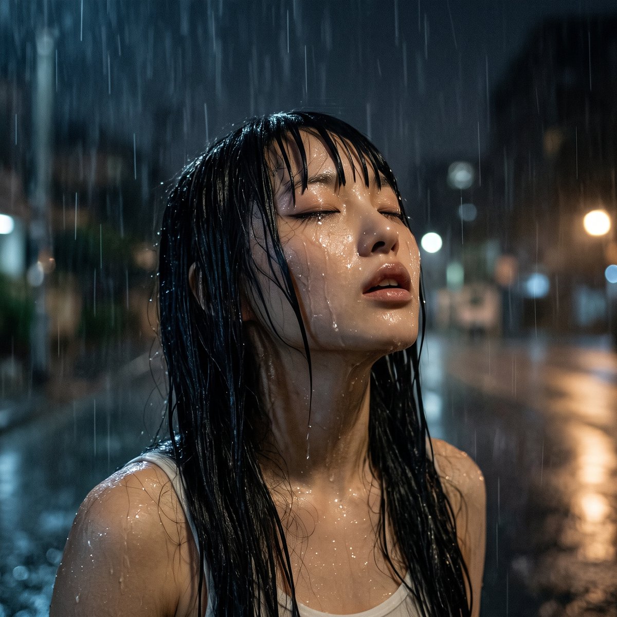 ShimeiHefei's tweet photo. Let the rain wash it away. 🌧️🖤

#AIbeauty  #AIPhotography  #cinematic  #ShimeiHefei https://t.co/aPLY6Mla3j