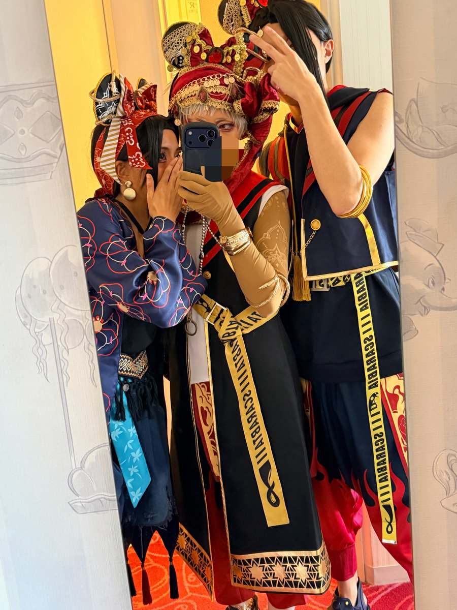 fuua_522's tweet photo. いまから向かいます
スカラビア寮＋ナジュマで🏰行きます💕
#Dハロ仮装ツイステ https://t.co/yPubB85iGv