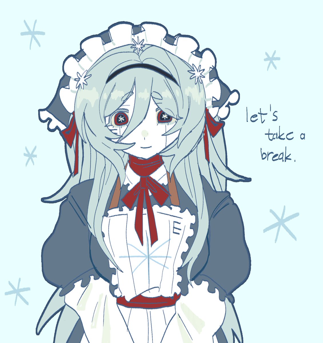 meebleunless's tweet photo. Don't forget to get a rest! https://t.co/869mhMvJqF