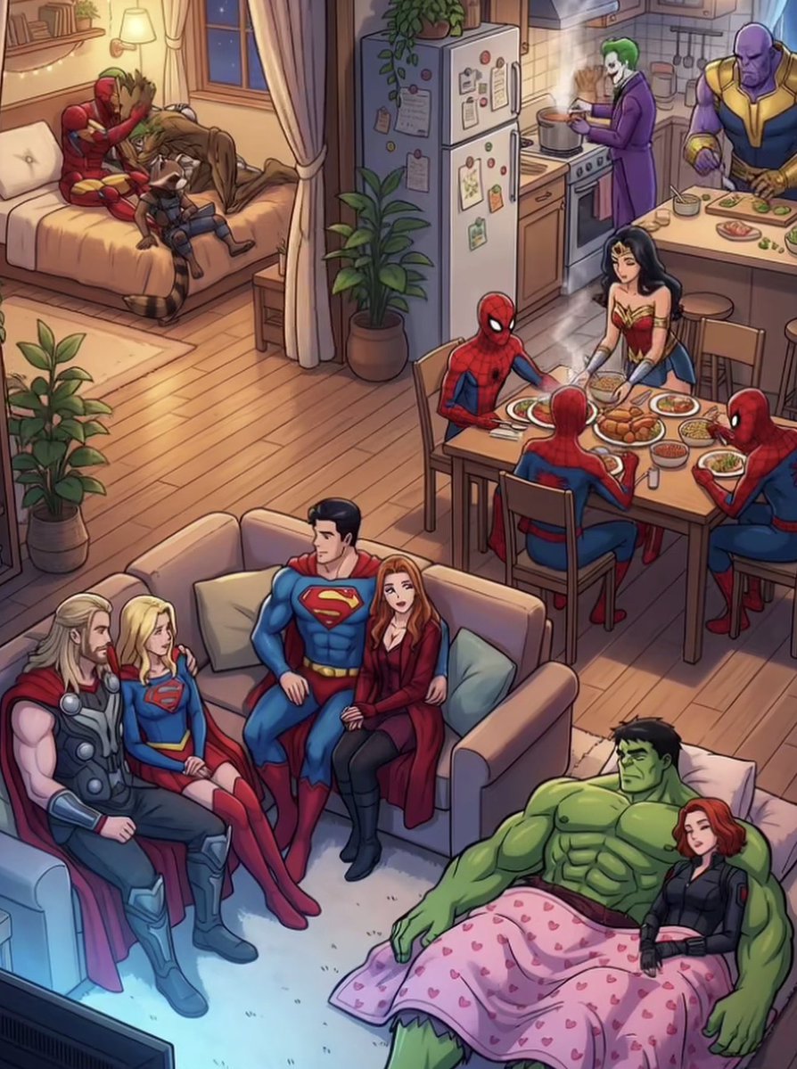 paaiinnnn's tweet photo. hey @grok, remove the most powerful character from this image !! https://t.co/BqkGjOQR9O