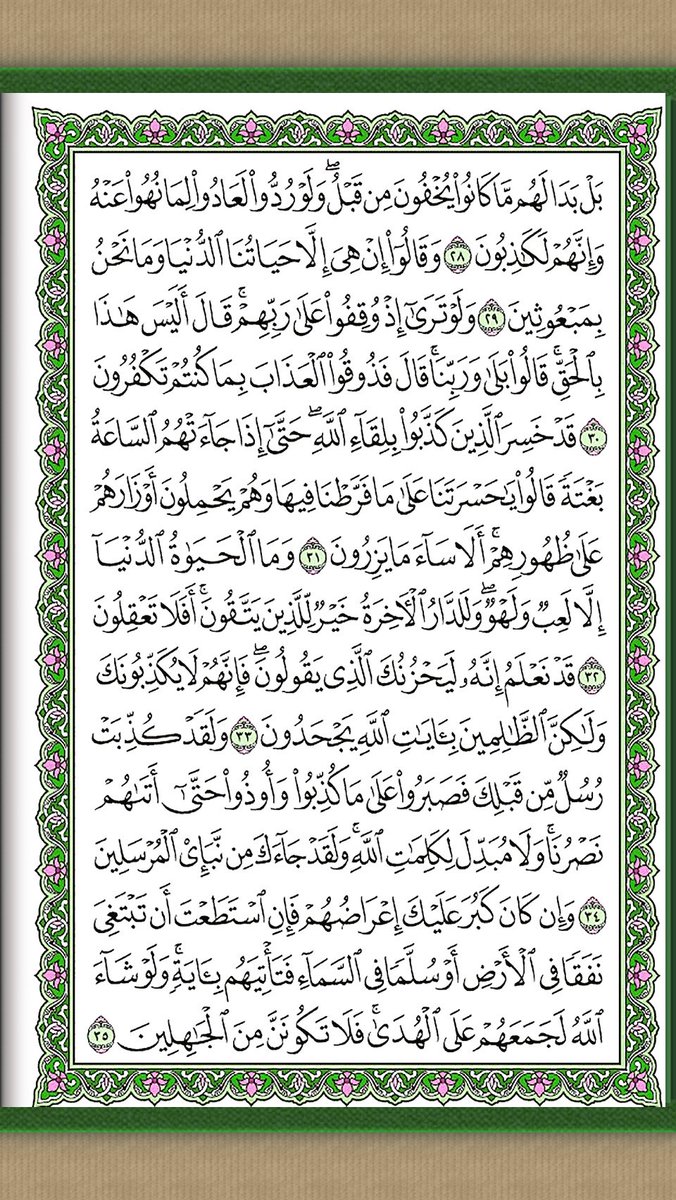 Bm0rYRRSbnTVD9p's tweet photo. الأنعام
الصفحة 133
الجزء 7 https://t.co/QNUPXVzE68