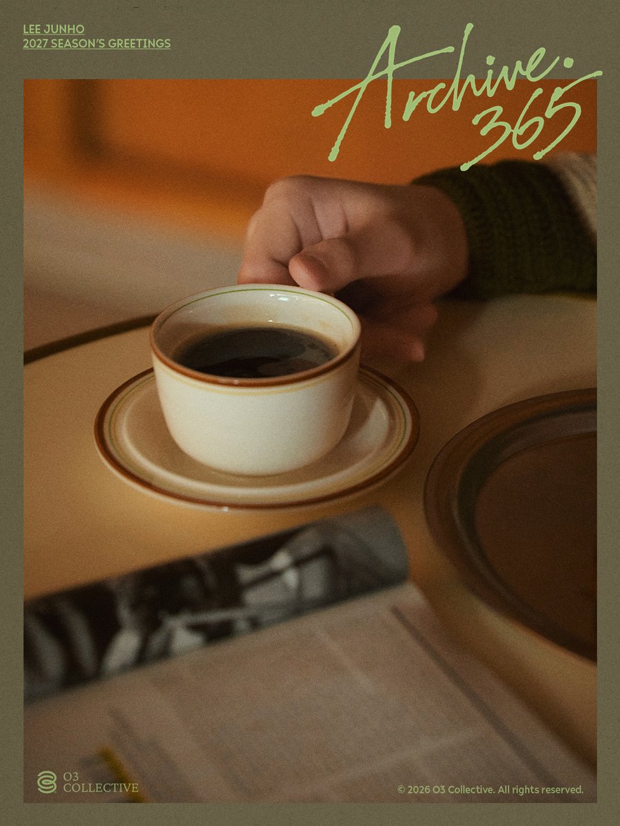 follow_leejunho's tweet photo. LEE JUNHO 2027 SEASON'S GREETINGS
[Archive.365] 📷
 
🗓️ PRE-ORDER
2026.11.03 (TUE) 12:00 – 2026.11.12 (THU) 23:59 (KST)
 
#이준호 #LEEJUNHO
#Archive_365
#2027SEASONSGREETINGS
#O3Collective https://t.co/OWvo3zVfr7