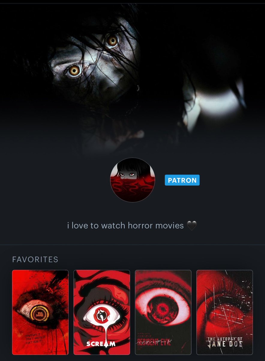 sinisterg0re's tweet photo. new letterboxd top 4 👁️ https://t.co/shVYpSCP6P