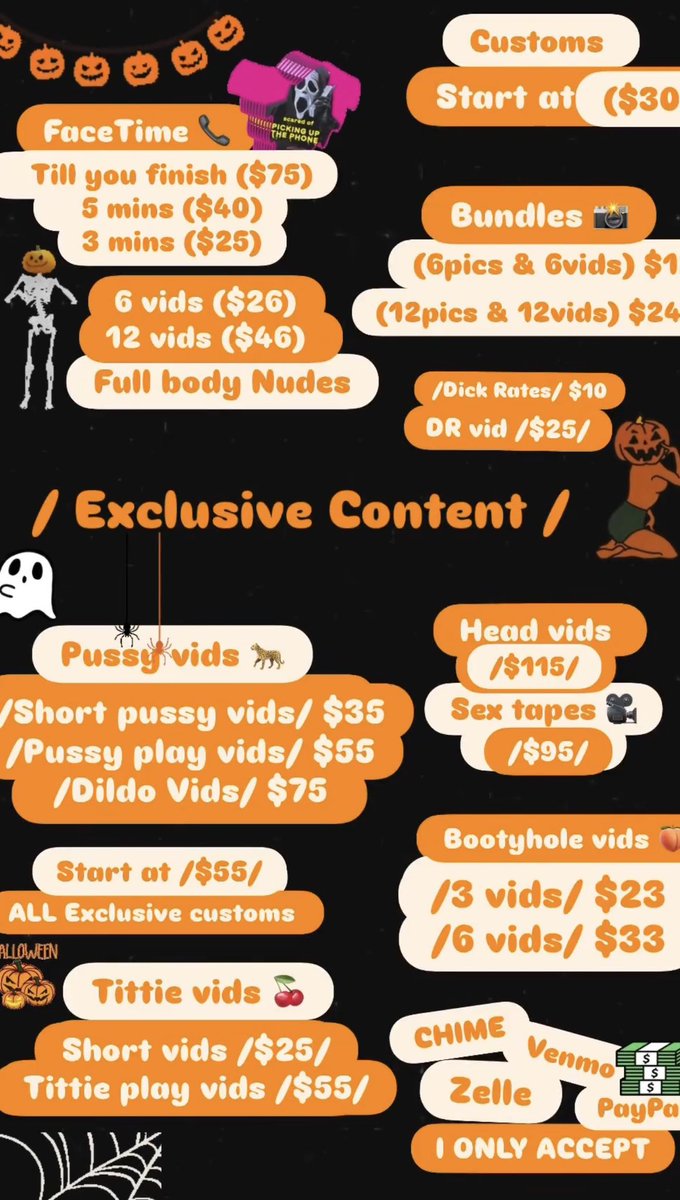 Narayan50621562's tweet photo. Don’t miss out on these deals!! They will only be here till the end of the month dm me NOW!! 😝🧡 https://t.co/ltuO7YEQWi