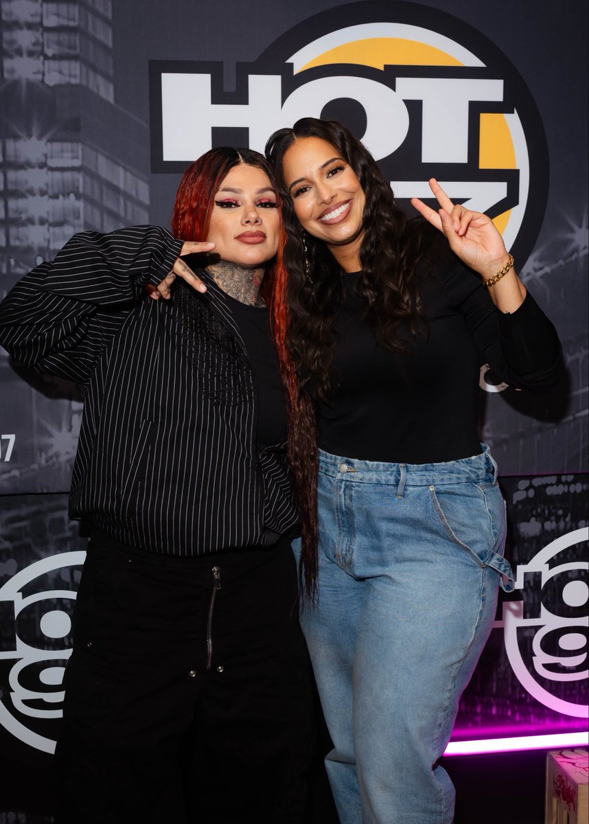 nessnitty's tweet photo. @SnowThaProduct x @hot97 🗽

So proud of your resilience and determination to rebuild everything from the ground up when so many counted you out. 

Her mixtape Next Time Believe Me drops next month in Nov 🎉

ICYMI full interview on @HOT97 YouTube + HOT97

https://t.co/6tZrid96Gh https://t.co/6Y09rZWBnn