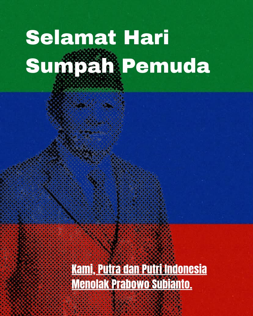 Savantare's tweet photo. Pemuda Indonesia mengutuk anda, bajingan @Prabowo https://t.co/5DK04pKnzd