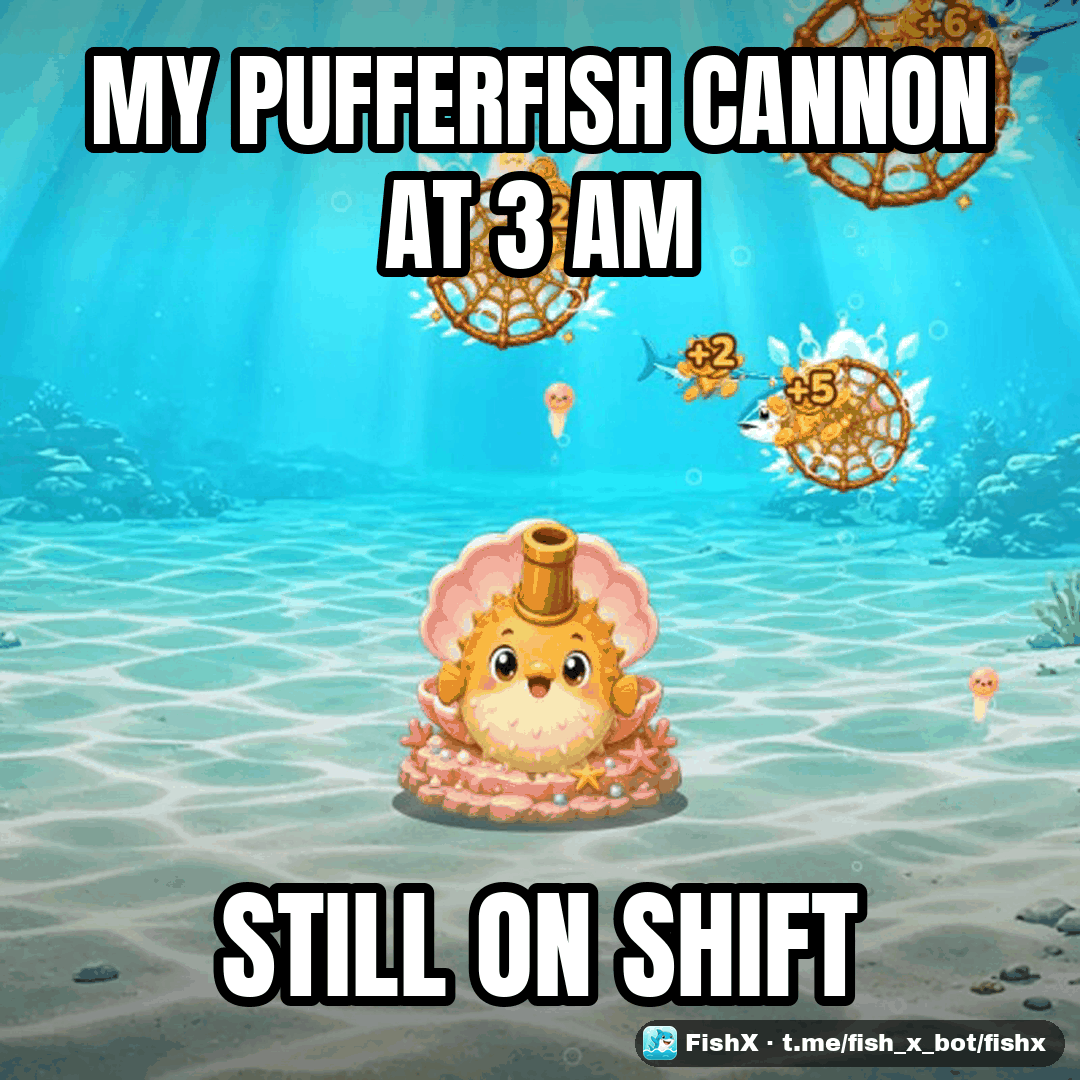 phuhul's tweet photo. 3am catch report: it's always the pufferfish. FishX · https://t.co/v36dIUURVJ https://t.co/D275XIK3ir