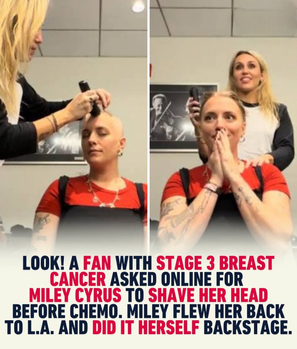 worldranking_'s tweet photo. Sometimes, a small act of kindness becomes a lifetime memory. Miley gave her fan strength and love when she needed it most ❤️ https://t.co/asW8hZAmtf