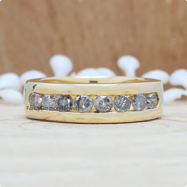 FDJewels's tweet photo. Salt And Pepper Round Brilliant Cut Diamond Band Unique Men's Band 14K Rose White Yellow Gold Band Engagement Wedding Gift Band 1.29CT KD924

ETSY: https://t.co/9bRP4YDFuh

#SaltAndPepperDiamond #SaltAndPepperDiamondRing #RoundBrilliantCutDiamond #DiamondBand #MensDiamondBand https://t.co/Efw953ON1n