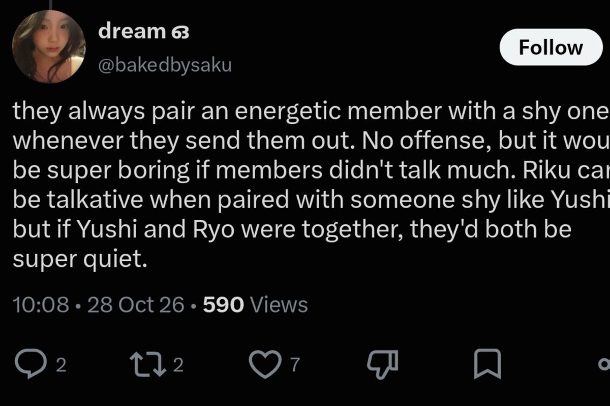 vhiisyfz's tweet photo. Bro lupa kah punchline sering datang dari yushi dan ryo dan bagian most repeat nya juga bagian mereka? https://t.co/AA4Ku31Asg
