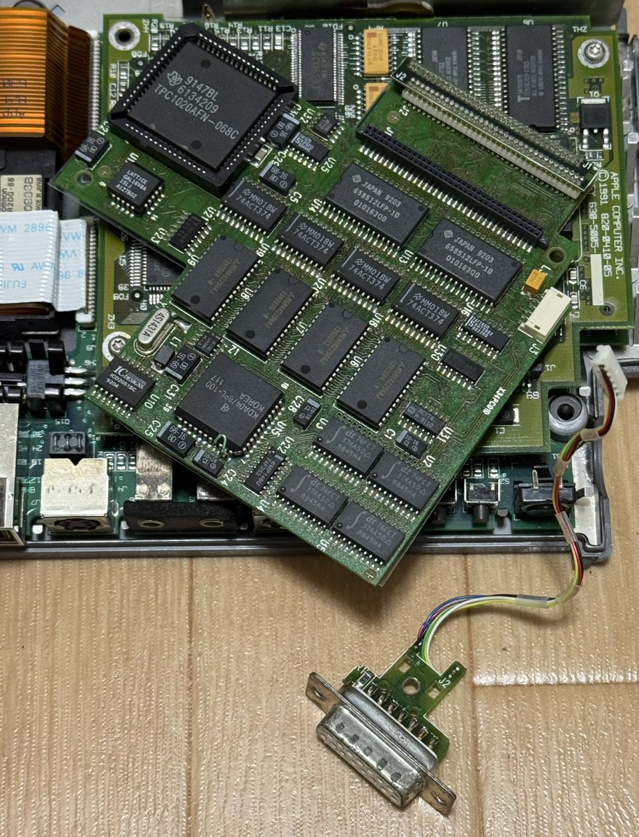 arayo333's tweet photo. ちょっと珍しいEnvisioのディスプレイアダプタを入手。初代PowerBook170もvideo出力が可能に😉 https://t.co/3acJhOOyHV