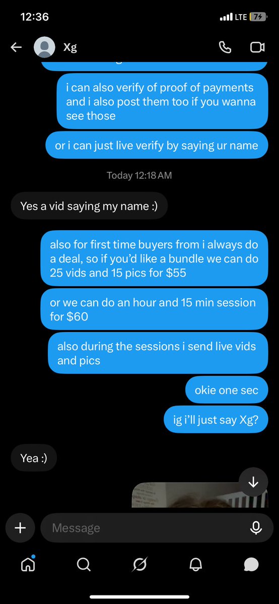 kialuvsuuu's tweet photo. @Xg3781 is a time waster, doesn’t reply back after verification so basically just trying to get stuff for free https://t.co/5vVZHVAcHL