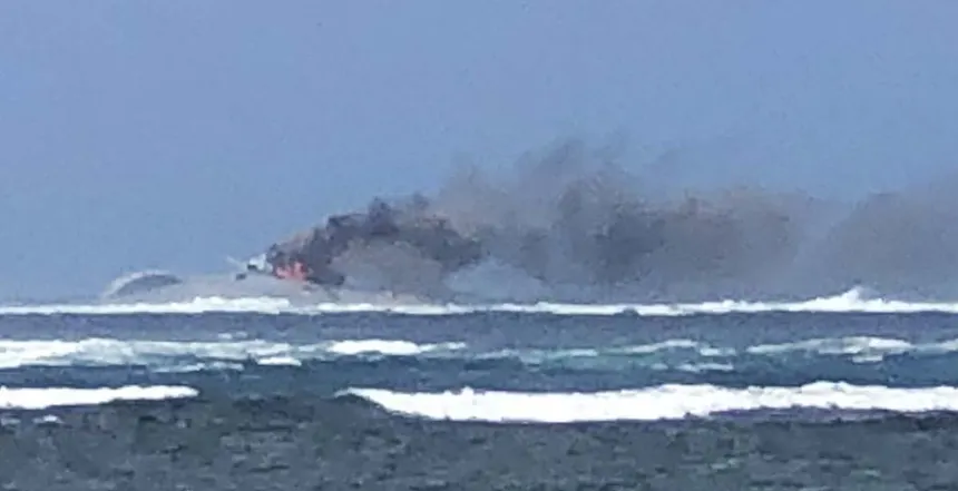 VoteSovereign's tweet photo. But perhaps the best part of this clip is Luxon's pride in greeting the crew just off the sunk Manawanui 'thanking them for what they do'. https://t.co/Lo1HtkQvwO