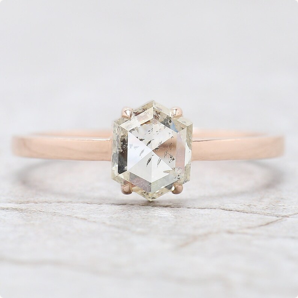 FDJewels's tweet photo. Hexagon Cut Salt And Pepper Diamond Ring 1.12 Ct 6.84 MM Hexagon Diamond Ring 14K Rose Gold Silver Engagement Ring Gift For Her QL2683

ETSY: https://t.co/8aX4lBWrWo

#HexagonDiamondRing #SaltAndPepperDiamond #SaltAndPepperDiamondRing #HexagonCutDiamond #HexagonEngagementRing https://t.co/38DdcUAGqY