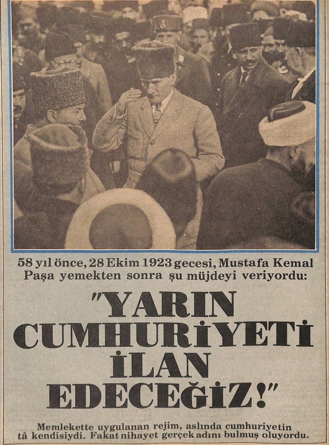 MuratogluRmz's tweet photo. "28 Ekim 1923 gecesi verilen o eşsiz müjdenin gururuyla... Memleketin kaderini değiştiren adımların sabahında, sonsuza kadar Cumhuriyet."#Cumhuriyrt #28ekim1923 https://t.co/6HRDhCvyBi