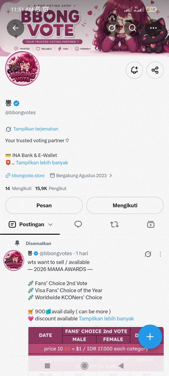 Albertojohnny_'s tweet photo. @amznjam @bbongvotes Done for #CORTIS https://t.co/8c4WO6Tgi0