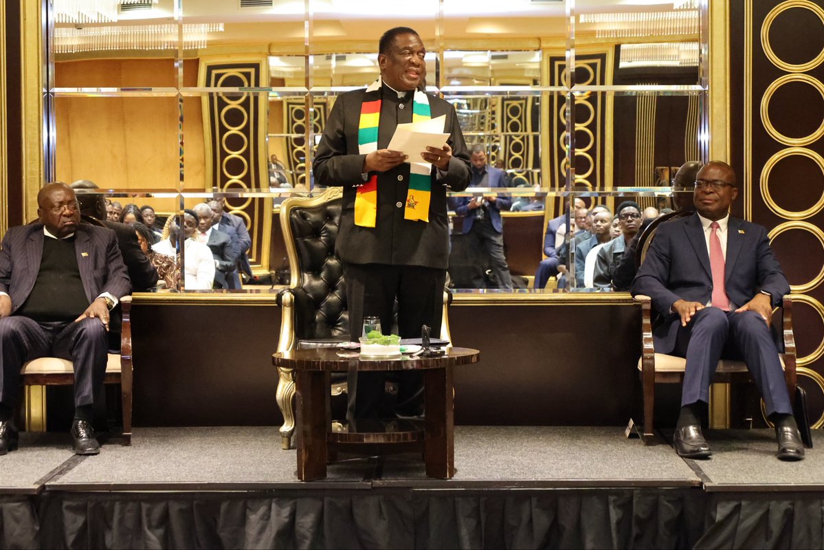mangombishi02's tweet photo. H.E. President Mnangagwa engaged over 60 Zimbabwean students in Russia, reaffirming the importance of education, skills development and diaspora participation in Zimbabwe’s economic transformation.

RussoAfroSummit https://t.co/lLNEKo6was