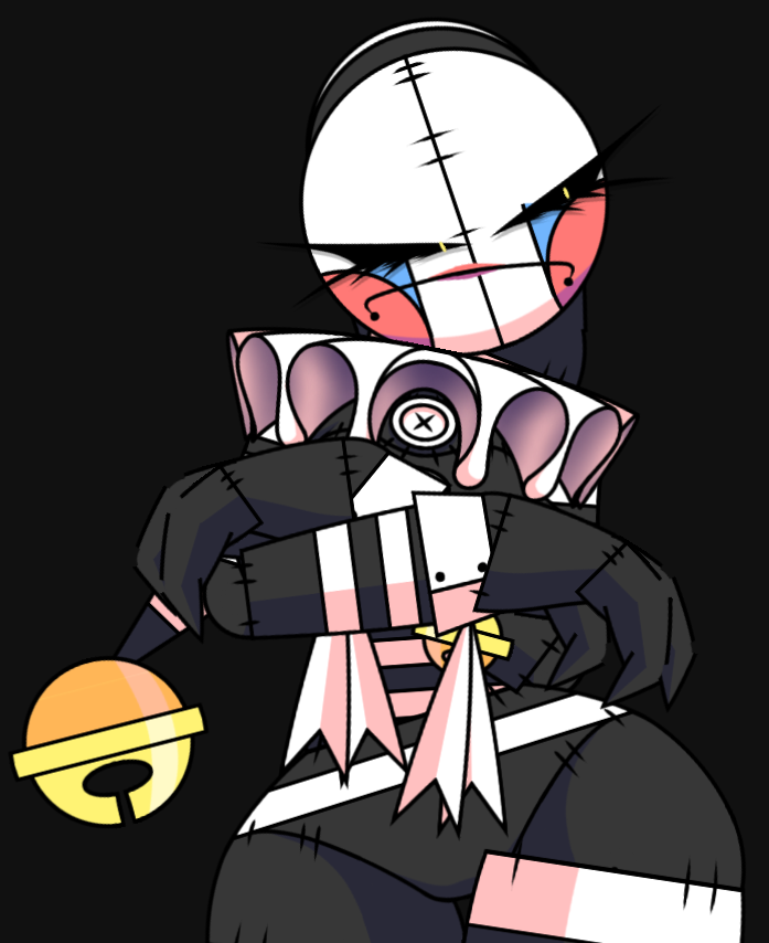 derpytoast00f's tweet photo. Testing out my 2D rig of Pandora(Security Puppet) with a renders I did with her.

#Securitypuppet #Scrapbaby #fnaf #sfw #fnafnsfw #nsfw #fnafDc2 https://t.co/W7DdJK60M9