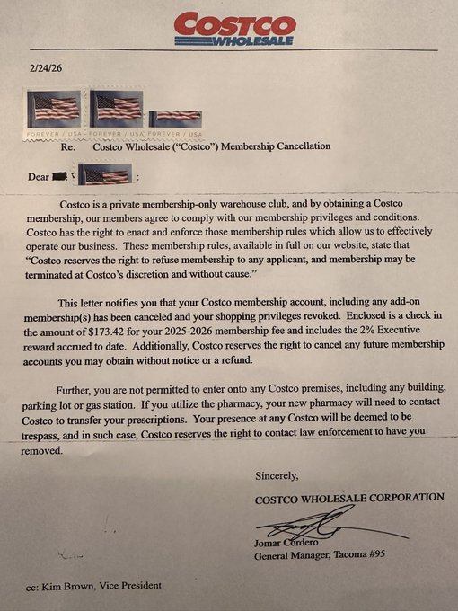TurnSeattleRed's tweet photo. Costco cancelled my 26 yr membership, b/c ghetto, @senatorNobles called and complained I was posting videos and narrating the amount of "On the System Muslims and welfare Hispanics using SNAP." 
Minimum 70% in @CityofTacoma W/H (that's what they told me in guest services). 

Plus, I took pic of a scary Trans who looked like the one that raped the 6 month old baby here in @CityofTacoma that worked as youth advisor, that @RyanMelloTacoma is a part of.

Look in comments at who owns Costco, put 2 + 2 together ... you scratch my back Fergie, I scratch yours.