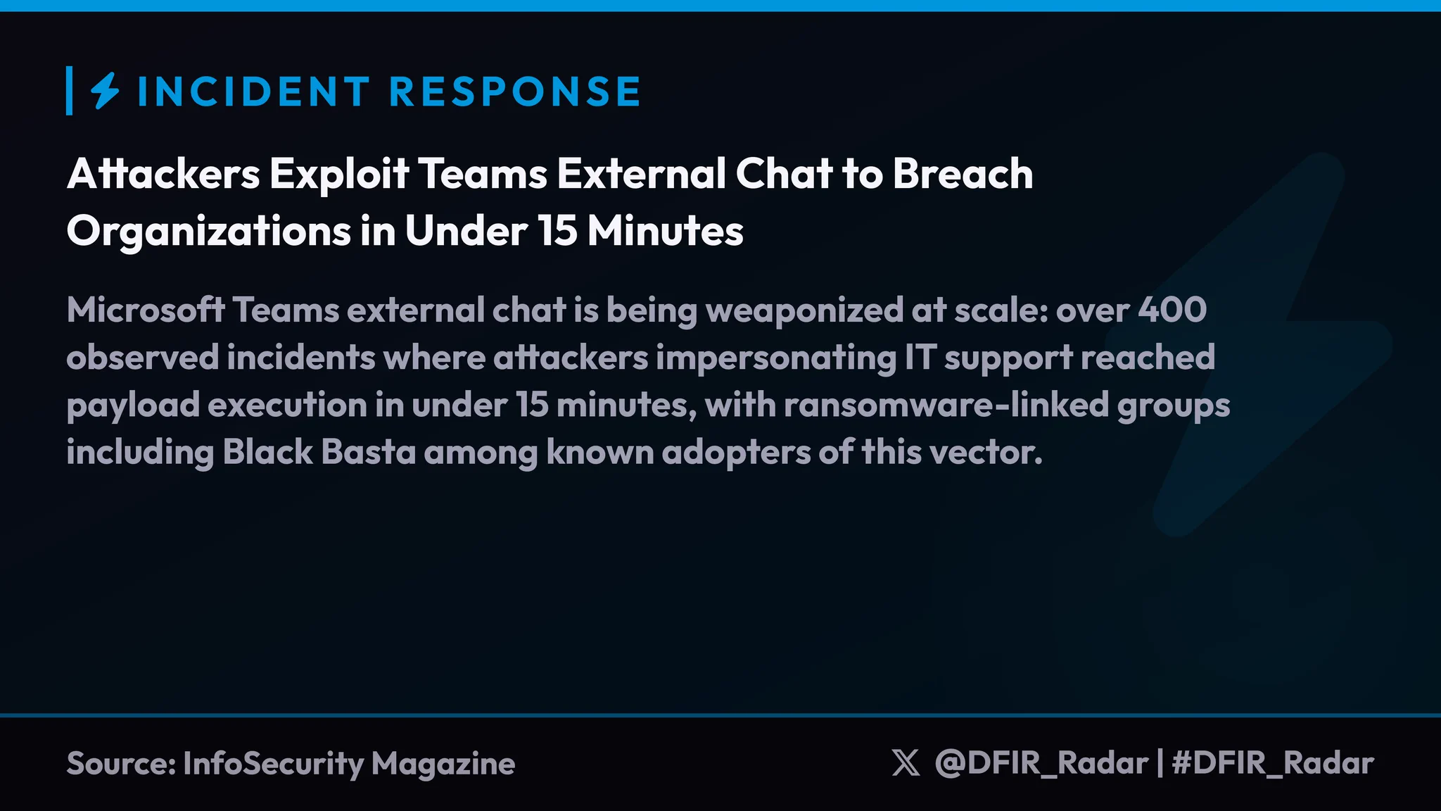 DFIR Radar on X: 