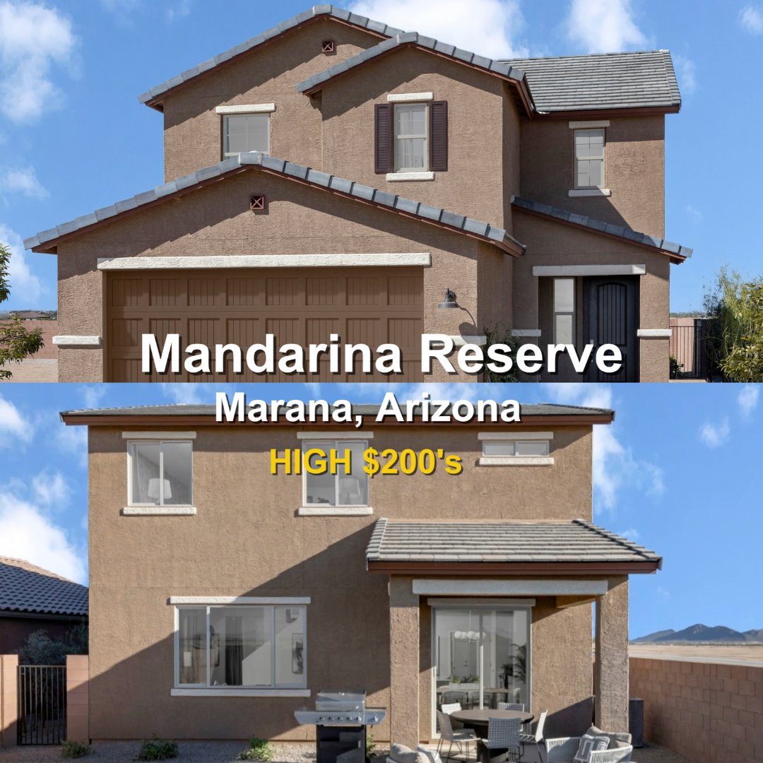 kbhome's tweet photo. Find your new home starting in the high $200s at Mandarina Reserve, KB Home’s newest master-planned community in Northwest Marana, AZ. Planned amenities include a pool, playground, dog park, pickleball courts and basketball half-courts.

Learn more! → https://t.co/vLFXRMX4At https://t.co/CJ8tJwXRZi