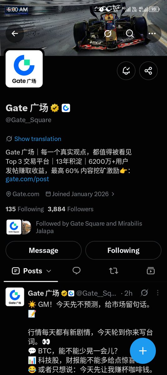 Abdullahikwm01's tweet photo. @Gate__Square @GateSquare_EN Answer: 60 million

In September, Gate's global user base surpassed 60 million users! 🚀
Gate now supports 5,300+ crypto assets and 12,800+ stocks &amp; ETFs.
Top 2 for spot trading, Top 3 for futures. Gate keeps growing!

@Gate_Square @GateSquare_EN
#GateReport #GateTreasureHunt https://t.co/K8O3n9jqLQ
