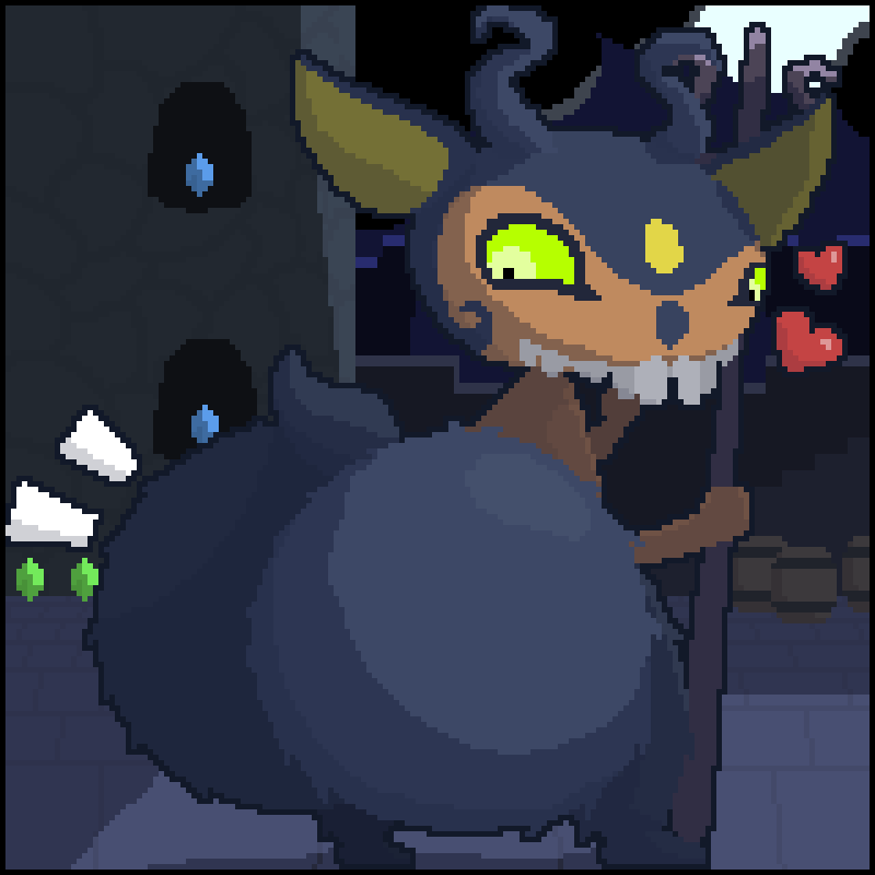 greenbuggyguy's tweet photo. when drawing i sometimes like to use a pixel art style

you get captured sneaking around in forsaken fortress but instead of being brought to prison, a group of miniblins decide to take their sweet time giving you a helpless game over

"bada~" https://t.co/6HQ75oRwYm