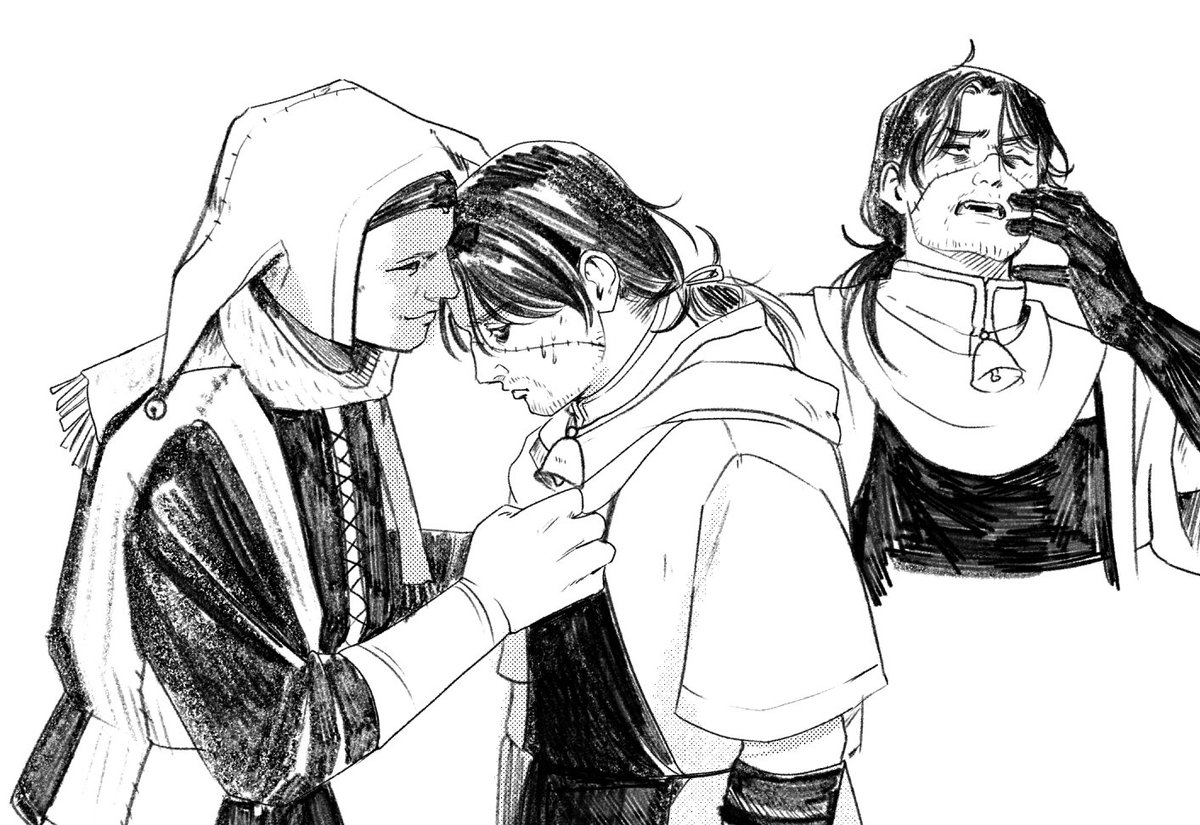 vilerune's tweet photo. sneaking ocs on here too. put a bell on your cultist so he doesn't get lost https://t.co/7Vpvmqjd4Q
