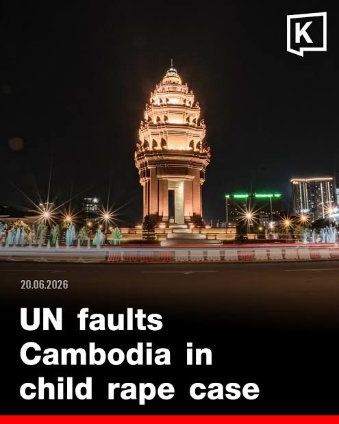 khakaJ32897's tweet photo. @KhaosodEnglish SCAMBODIA 
THE LAND OF NO LAW - NO JUSTICE
.......
A UN committee has found that #Cambodia violated the rights of a child rape victim and failed to enforce a prison sentence against a police officer convicted of repeatedly raping her when she was 11 years old !!! https://t.co/6NmE1bdrqZ