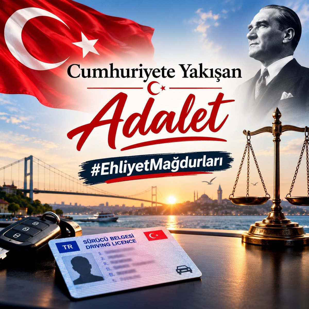 ilyas_ak55's tweet photo. Cumhuriyete YakışanAdalet
#EhliyetMağdurları
Herkes için tam kapsamlı ehliyet affı istiyoruz. https://t.co/2wcpgENIhT
