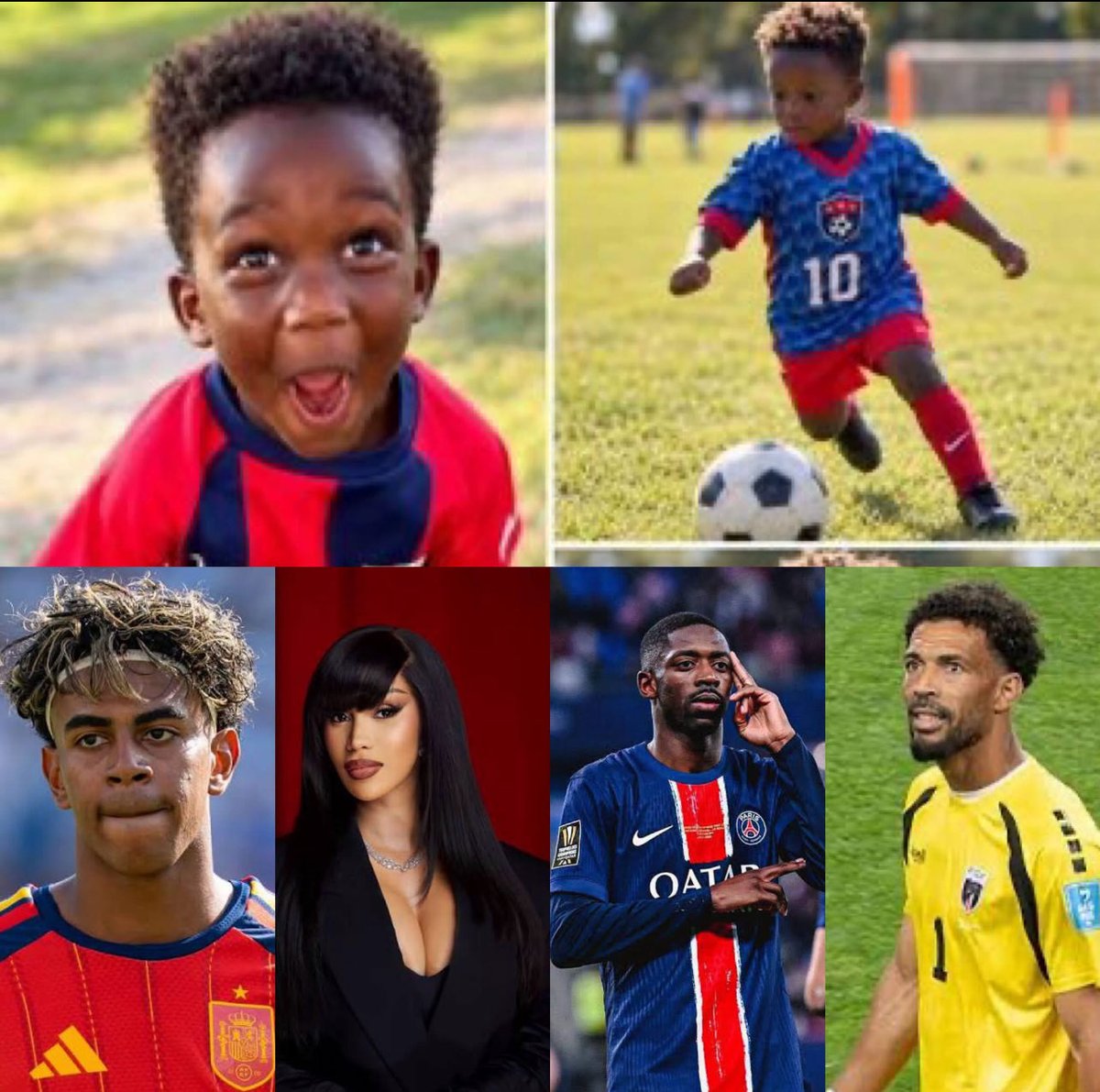 esegbonaluis's tweet photo. LESS THAN 12 HOURS AFTER NEVADA PIERRE WAS REPORTEDLY TAKEN OFF THE PITCH, FOUR BIG NAMES STEPPED UP TO SUPPORT HIM! 😳❤️⚽

The story of 3-year-old Nevada Pierre is touching hearts around the world, and several big names are reportedly stepping up to support the young football talent and his family.

🔥 Lamine Yamal reportedly offered support to help protect Nevada’s football dream.

💰 Cardi B reportedly gave the family $50,000 to support them during this difficult moment.

❤️ Ousmane Dembélé also reportedly showed support, although the amount he may have contributed remains unknown.

🌍 Vozinha, the Cape Verdean goalkeeper, reportedly promised to cover the expenses of any football academy willing to accept Nevada and give him the opportunity to develop his talent.

Imagine a 3-year-old whose football talent has attracted attention from major names around the world! 🥹👏

Sometimes, what is meant to discourage a child can become the beginning of something extraordinary. Nevada’s story is becoming bigger than football! ❤️🌟
