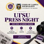 Photo by UNION OF CAMPUS JOURNALISTS, UNIBADAN (@ucj_ui)