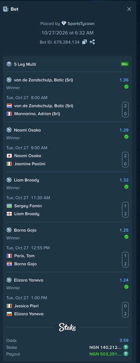 GreenTips01's tweet photo. 4 Odds combo won 
✨☘️🔥☘️✨🔥

 ₦500k Paid Out🧰  
     
   🚨Register STAKE here👇
https://t.co/12joXKwoif

Use Promo Code:STYCOON

💬 Send message to ‌ https://t.co/5deCmiTW2z to guide/Assist you on how to fund your stake account https://t.co/vbD2aJkWzF