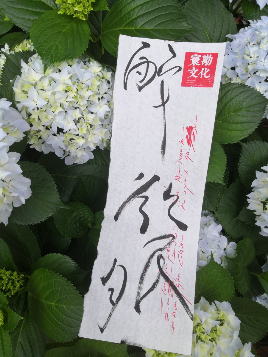 hatiti0120's tweet photo. [谥浩噬僖淮]という不思議な漢字の並び、ただそれだけで不思議な雰囲気。 https://t.co/vSSFPbvzO6