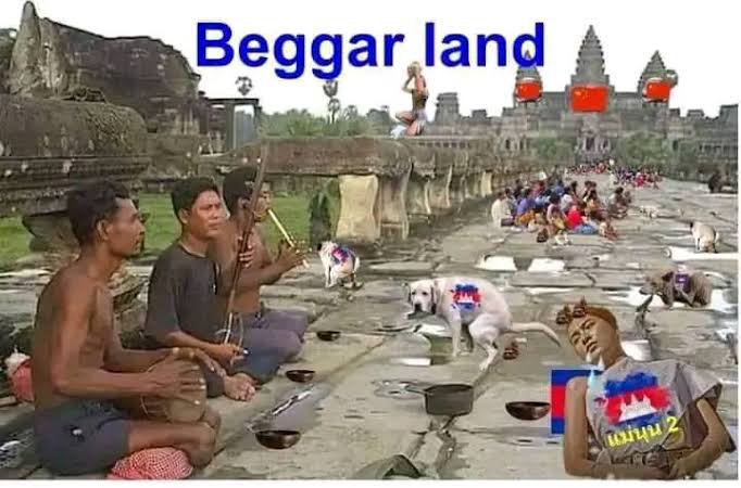khakaJ32897's tweet photo. @KhaosodEnglish Yes, This is idiot Khmer people under Hun sen lair.
Possessing the traits of cowardice,lasy.

🤮🤮🤮 https://t.co/3IDah7EdZj