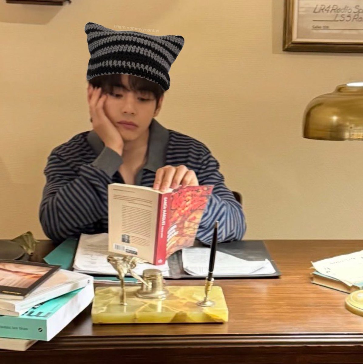iammommyyeontan's tweet photo. สิ่งนี้น่ารักแทบบ้าาา น้องแทเหมือนแมวมากก 𛰙᭜𖫴𖫰𖫱𖫳𖫲𖫲𖫳𖫴𖫰𖫱꛰ ᭜𖫴𖫰𖫱𖫳𖫲𖫲𖫳𖫴𖫰𖫱꛰ಣ⌎ https://t.co/L0O4cQTSFf