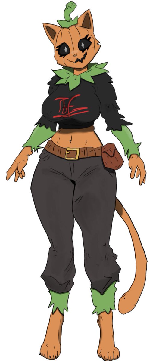 renewanon's tweet photo. @kamisgostwriter The pumpkin cat Ms. Anon https://t.co/VzKDlBCei3