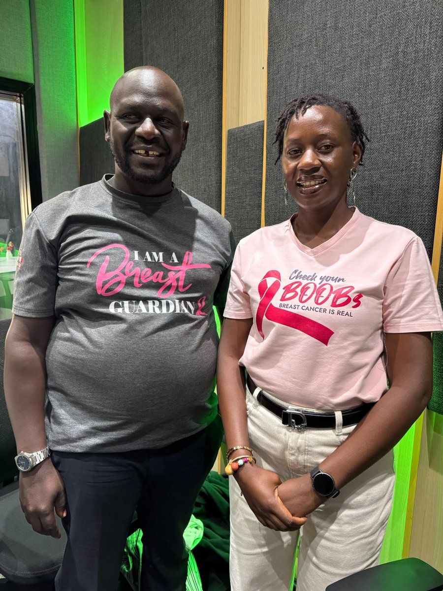 powerfmuganda's tweet photo. Morris from Momo cancer foundation and Aisha from Erica cancer initiative join Reef on #Kickstart as we discuss Breast Cancer, tune in.
#AllAboutLove https://t.co/TDKxLQ7iBt