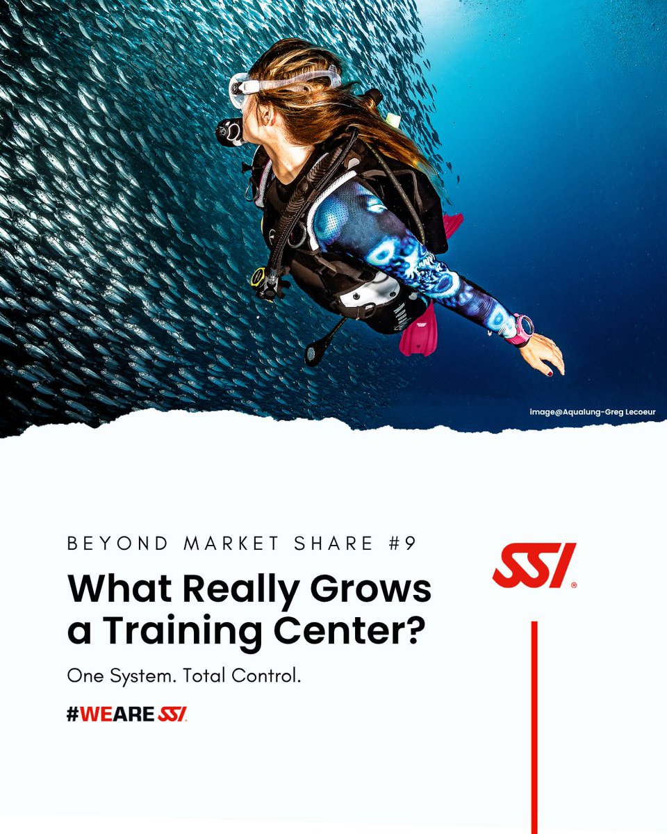 diveSSI's tweet photo. Running a Training Center is complex enough.
The more systems you juggle, the harder growth becomes.
When everything works together, you gain clarity, efficiency and time.
👉 How many tools do you currently use to run your business?

#BeyondMarketShare #DiveCenterGrowth #weareSSI https://t.co/kM1P1AkaKH