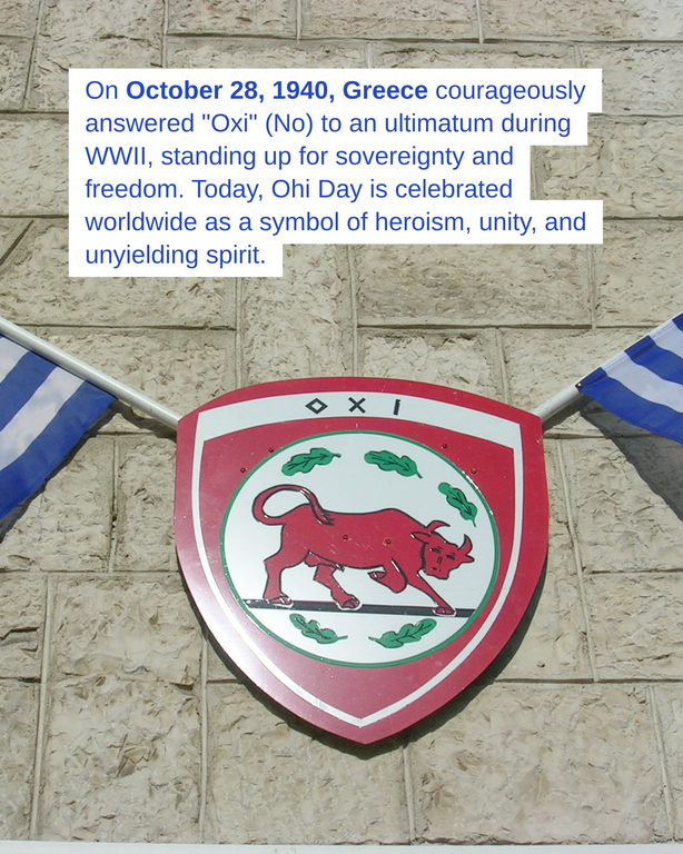 eunic_newdelhi's tweet photo. Courage, unity, and the power of saying โNOโ to injustice.
Swipe through the carousel to learn more and leave your celebratory wishes in the comments!
Xronia Polla, Greece! ๐โจ
#OhiDay #Greece #EUNICIndia #EuropeanCulture #SharedValues #Democracy #HistoryMatters #XroniaPolla https://t.co/fpFdzv4w3z