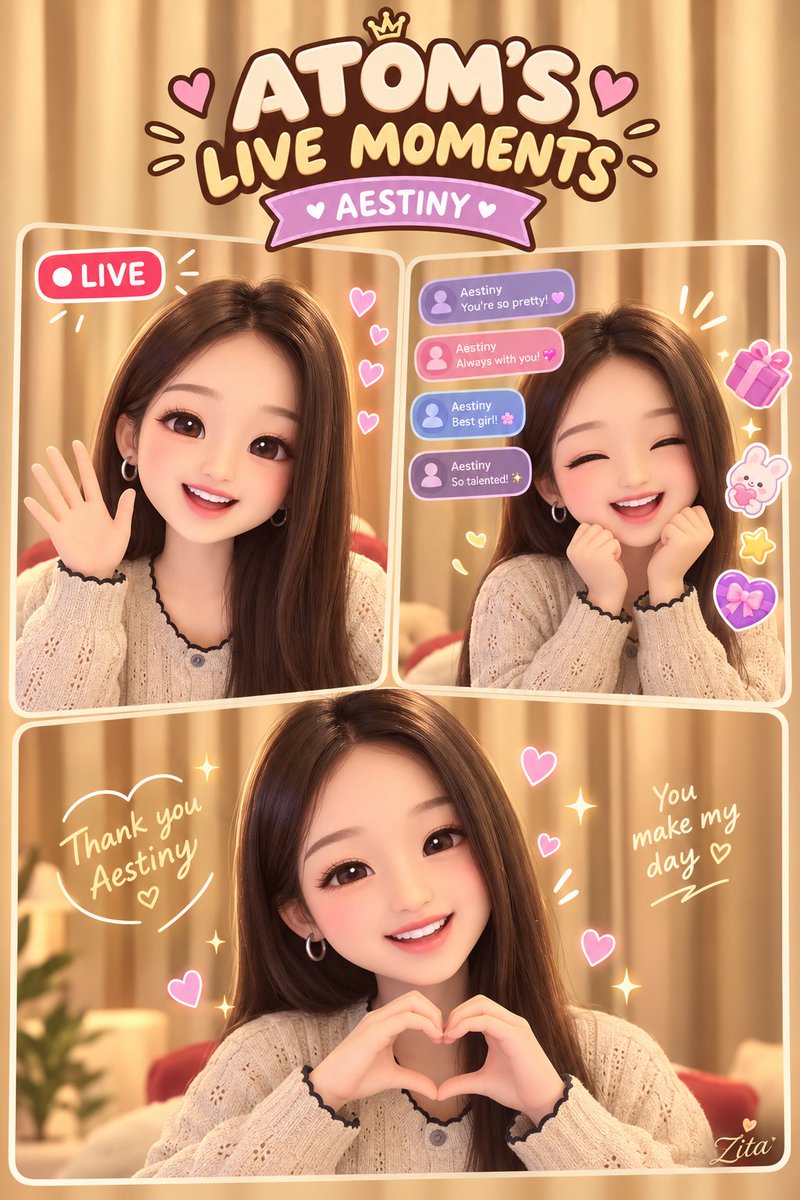 imzita2's tweet photo. 🌞💖 LET’S MAKE TODAY WONDERFUL FOR OUR ATOM! 💖🌞
Heyyy, Aestiny! 😁💕 Let’s fill Atom’s day with love, smiles, and a whole lot of happiness! 🥰✨
📸 Drop your FAVOURITE picture of Atom in the comments and add a sweet little message to brighten their day! 💌🌹 Let’s shower our Atom with all the love they deserve! 💖🫶
And Faye @malisorn00 , honey, you’re more than welcome to join in too! 😘💕 Pick your favourite picture, leave a lovely message, and let’s make this a beautiful little celebration of our Atom! 🎉💝
🌸 One picture, one sweet message, and a whole lot of love! 🌸
LET’S MAKE ATOM SMILE TODAY! 😍💖📸
#AtomPariya #Aestiny