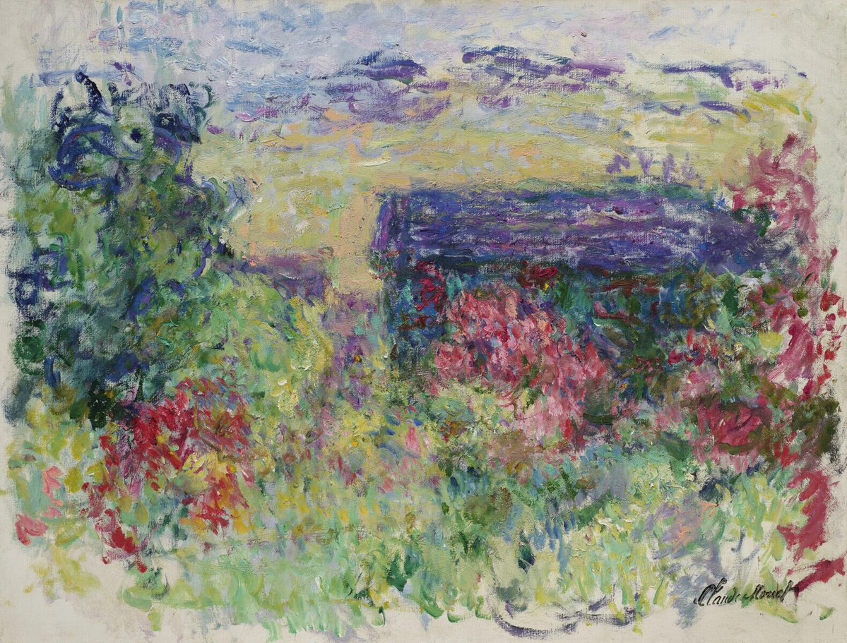 artistmonet's tweet photo. The House through the roses - 1925/1926 #artbots #monet https://t.co/WIrCSIf6Tz