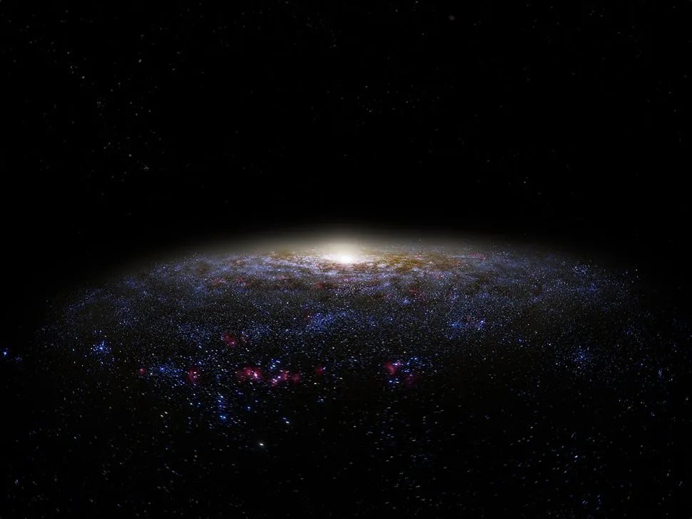 KnowledgeZoneIn's tweet photo. Dark matter is an elusive, non-luminous form of matter that makes up approximately 85% of the universe's total mass and is detected solely through its gravitational influence on visible celestial structures.

https://t.co/oV3M2XRvIg https://t.co/45K36Ig5VY