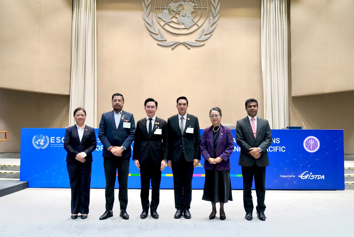 UN_Armida's tweet photo. Space technology can help us anticipate disasters &amp; act before they strike.

At the 5th Ministerial Conference on #SpaceApplications, I called for stronger regional cooperation to turn satellite data into timely action, build resilience and ensure no country is left behind. https://t.co/PWEChHoGWr