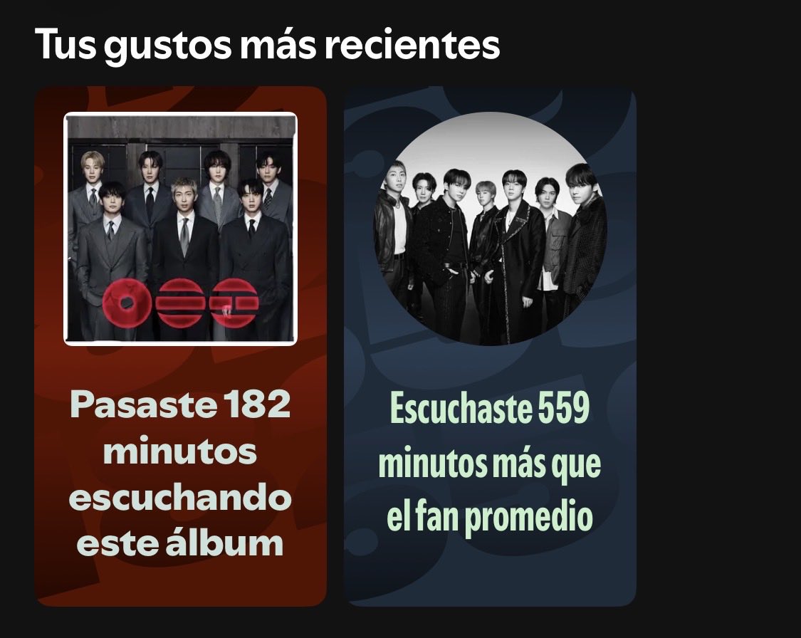 Miamxes's tweet photo. es la primera vez q Spotify m manda algo así y no se q significa https://t.co/gpeiORbgDY